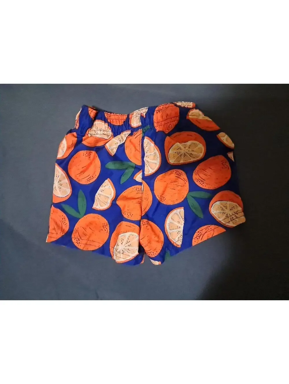 Cat‎ & Jacks Boys Size 12m Oranges Bathing Suit